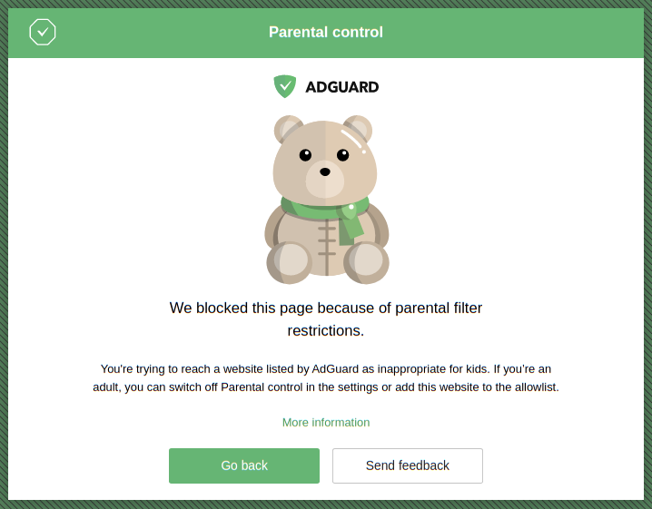 adguard profile